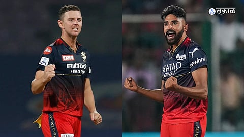 Mohammed siraj and josh hazlewood