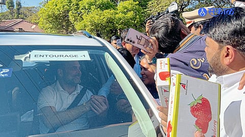 Rahul Gandhi in Mahabaleshwar