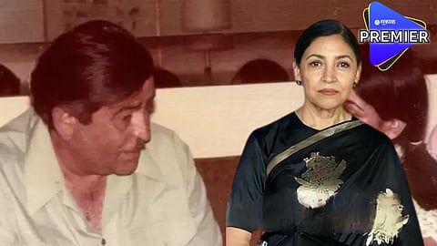 Deepti Nawal Attends Raj Kapoor Funeral