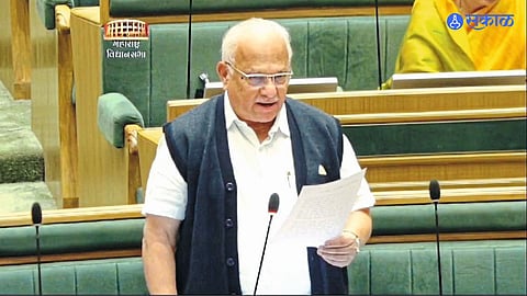 MLA Sudhir Gadgil in the legislature