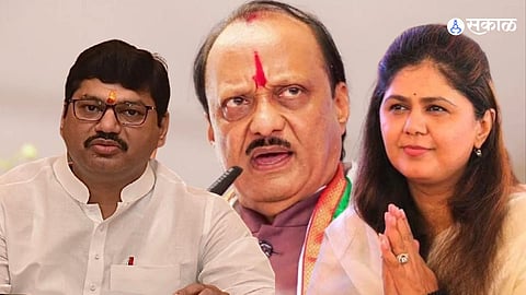 Ajit Pawa Beed District Guardian Minister Stuns Pankaja and Dhanjay Munde