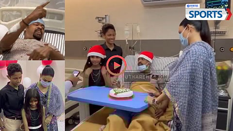 Vinod Kambli Christmas Celebration