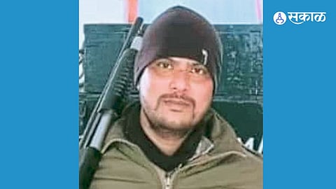 from Bhardale Soldier Prakash Kharat Dies