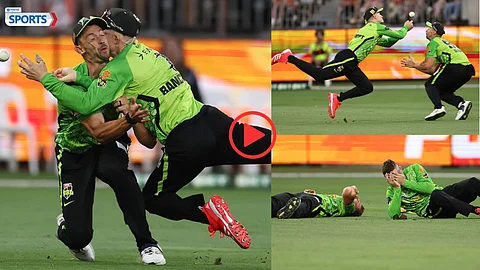 Thriller Catch Attempt in BBL