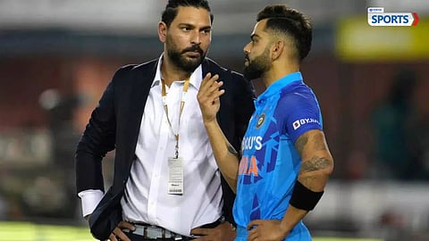 Virat Kohli and Yuvraj Singh