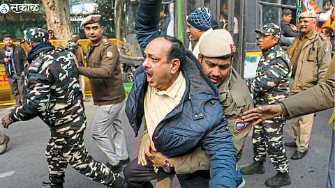 BJP Purvanchal Samman Morcha Against Arvind Kejriwal