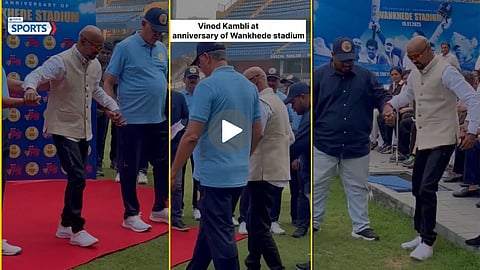 vinod kambli struggle to walk