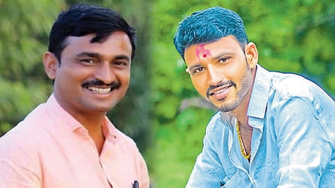 Sarpanch Santosh Deshmukh and Krishna Andhale