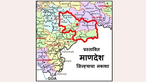 Mandesh District Map
