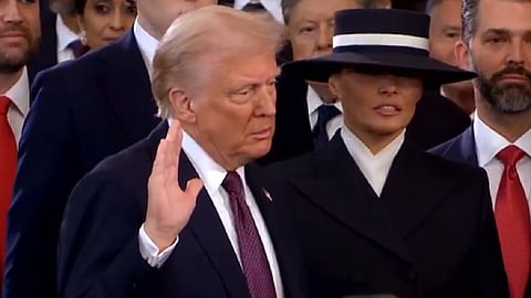 US President Donald Trump : डोनाल्ड ट्रम्प यांनी घेतली अमेरिकेच्या राष्ट्राध्यक्षपदाची शपथ