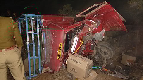 Pickup and Auto accident