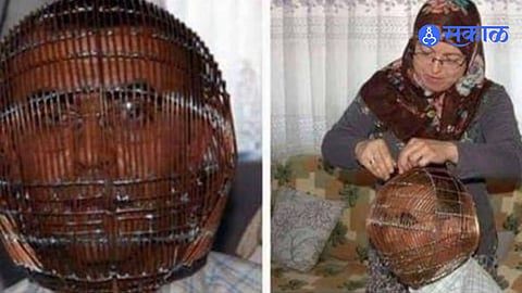 Wife Locks Husband Head