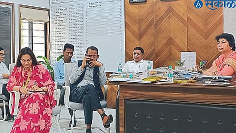 Officials of Madhya Pradesh admitted to Tribal Development Department.