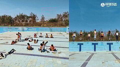 Swimming Pool Protest