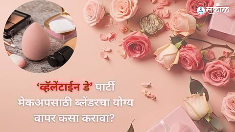 How to Use Valentine Day Party Makeup Blender