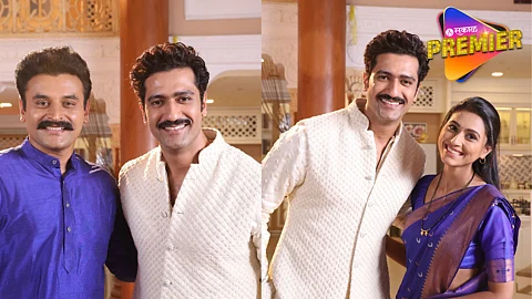Vicky Kaushal On Set Of Gharoghari Matichya Chuli