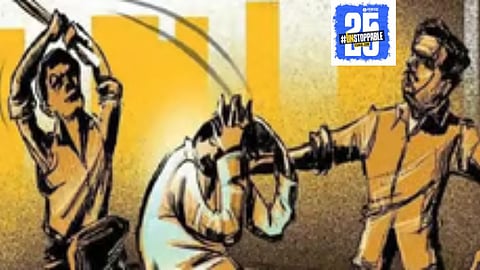 Scene of the assault in Karad, where a dispute over an Instagram message escalated into violence, leading to the arrest of four individuals, including two minors."