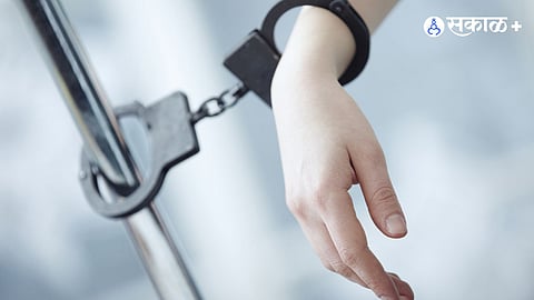 Women arrest after sunset