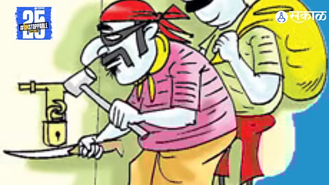 Armed thieves in Talsande steal 18.5 Tola gold and cash, leaving residents in fear."