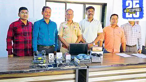 "Police recover stolen goods worth lakhs from a minor thief, following an investigation with the help of CCTV footage."