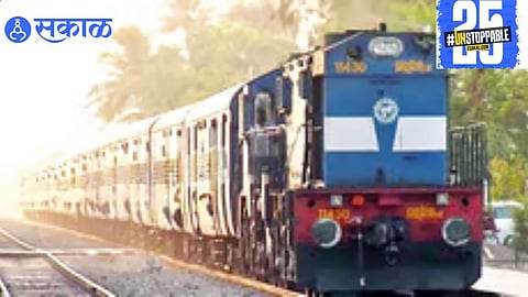 Two people tragically lost their lives in a railway accident. Railway police have registered a case and are investigating the incident."