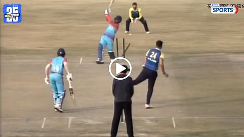 Arjun tendulkar bowling Video