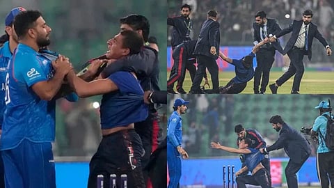 Fan entered in Gaddafi Stadium during ENG vs AFG Match