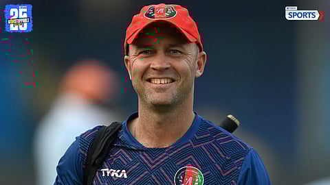 Afghanistan head coach Jonathan Trott