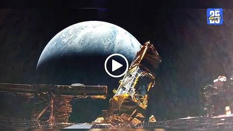Blue Ghost Lunar Landing Video