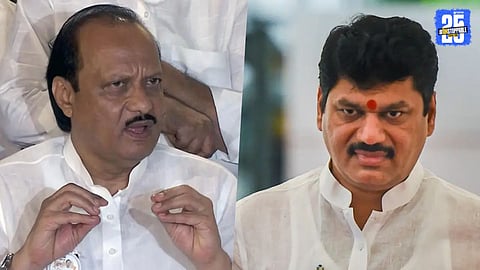 Ajit Pawar reaction on Dhananjay Munde resignation ymk86
