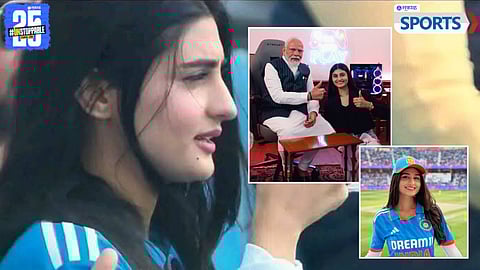 Mystery Girl at India vs Australia | Champions Trophy