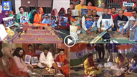 indian Fans Praying for Champions Trophy Final