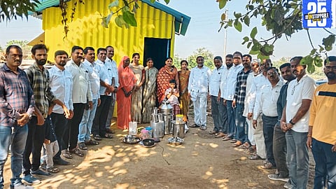 In a beautiful display of humanity, a man in Pimprane constructs a tin roof home for a woman whose shack was destroyed by fire, offering her a fresh start.