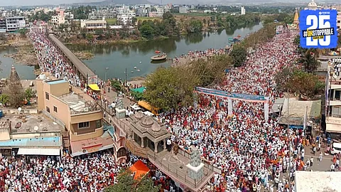 Indrayani River during Sant Tukaram Bij Sohala: Devotees advised not to drink or cook with river water as per Pune Collector’s orders