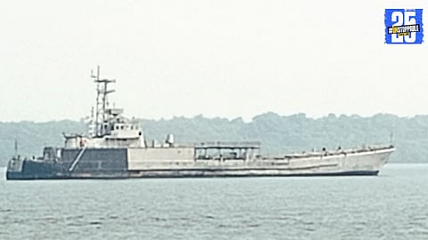 INS Guldar arrives at Vijaydurg, heralding new opportunities for tourism development and regional growth.