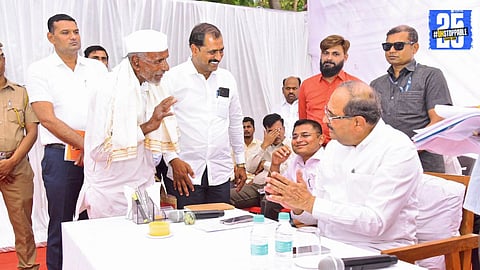 Radhakrishna Vikhe Patil emphasizes the use of drones for leopard tracking and addresses various public issues at the Janata Darbar."