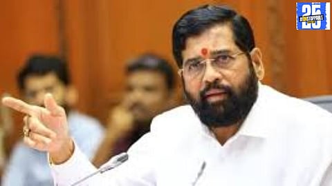 Eknath Shinde presents the new development plan for Jamkhed during a meeting chaired by Ram Shinde, outlining future growth and infrastructure development.