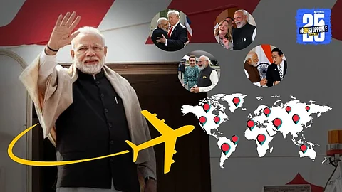 narendra modi foreign trip spending