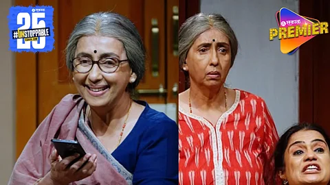 Neena Kulkarni Fall Down During Asen Me Nasen Me Natak Show