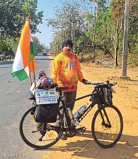 सुपे सातकरवाडीच्या शिंगाडेंची
कोल्हापूर-कन्याकुमारी मोहीम पूर्ण