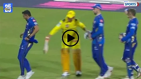 MS Dhoni Deepak Chahar viral video