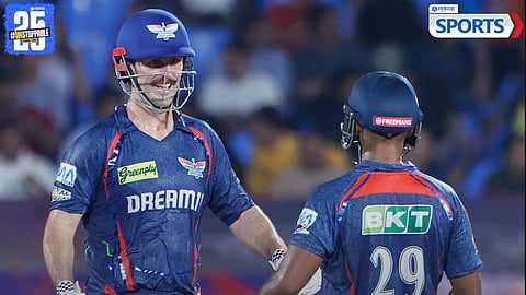 Nicholas Pooran and Mitchell Marsh