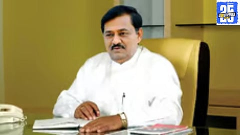 MLA Subhash Deshmukh during an interaction with party workers; hits out at opposition and political defectors