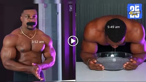 Ashton Hall’s viral morning routine video sparks debate, with social media users questioning his lifestyle and authenticity