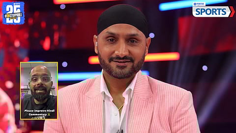 Harbhajan Singh Reacts to Hindi Commentary Criticism