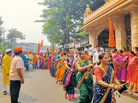 शोभायात्रांनी नववर्षाचा हर्षोल्हास