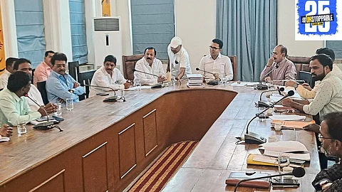 "MLA Vijaykumar Deshmukh urges the municipal commissioner to fast-track flyover construction for better traffic management."