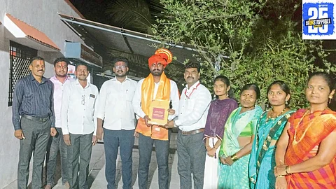 After falling short by two marks in the first attempt, this PIS officer’s perseverance paid off, and the villagers celebrated with a grand horse procession."
