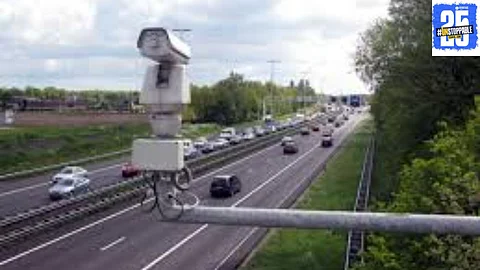New speed cameras being installed on Satara-Mumbai highway to improve road safety and prevent accidents.