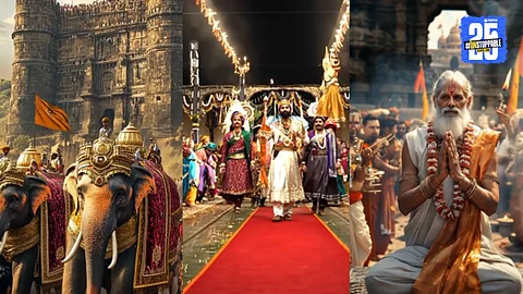 Shivrajyabhishek AI Video